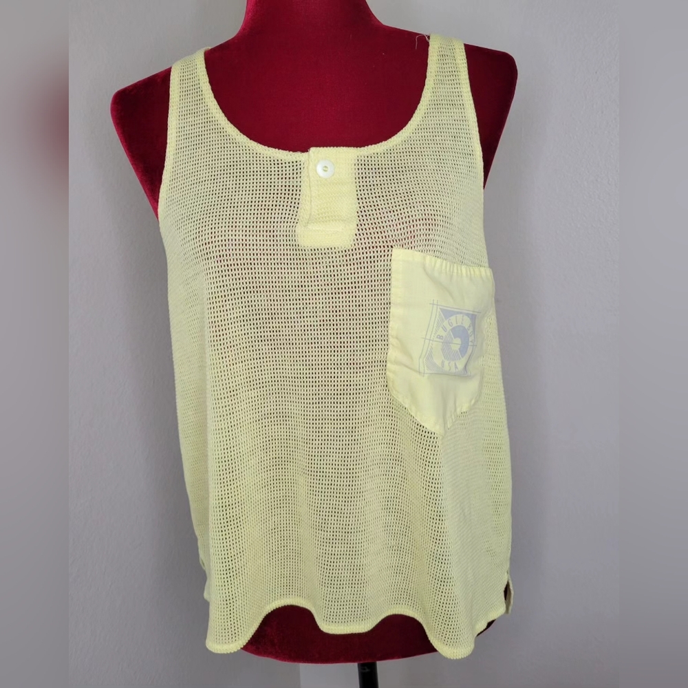 Vintage Bugle Boy mesh tank
